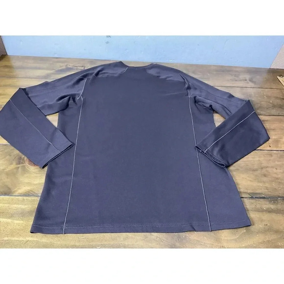 Patagonia Brown Long Sleeve CAPILENE 3 Polartec Midweight Layer Shirt Sz M - Picture 6 of 6